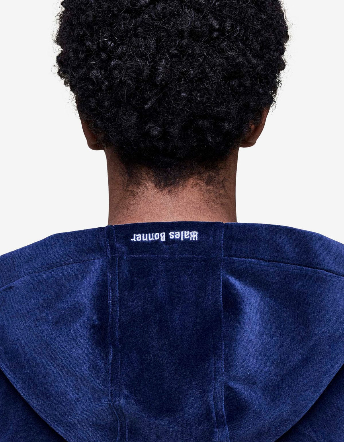 Wales Bonner x Adidas Blue Velour Track Jacket KG3624