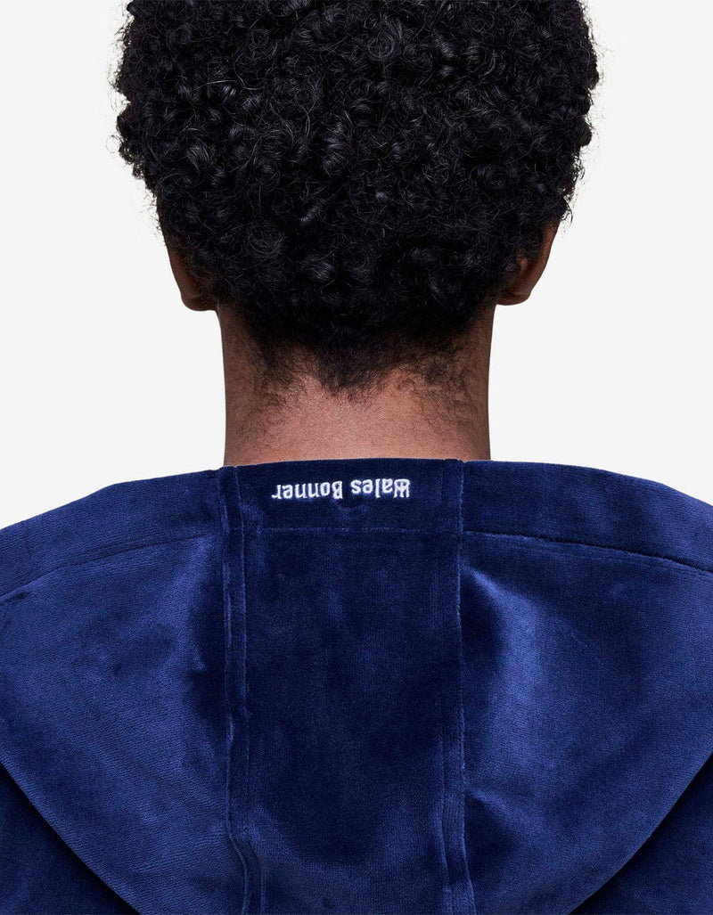 Wales Bonner x Adidas Blue Velour Track Jacket KG3624