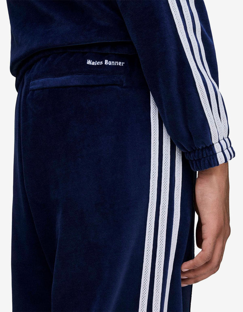 Wales Bonner x Adidas Blue Velour Track Pant KG3625