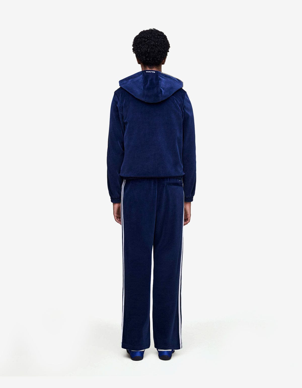 Wales Bonner x Adidas Blue Velour Track Pant KG3625