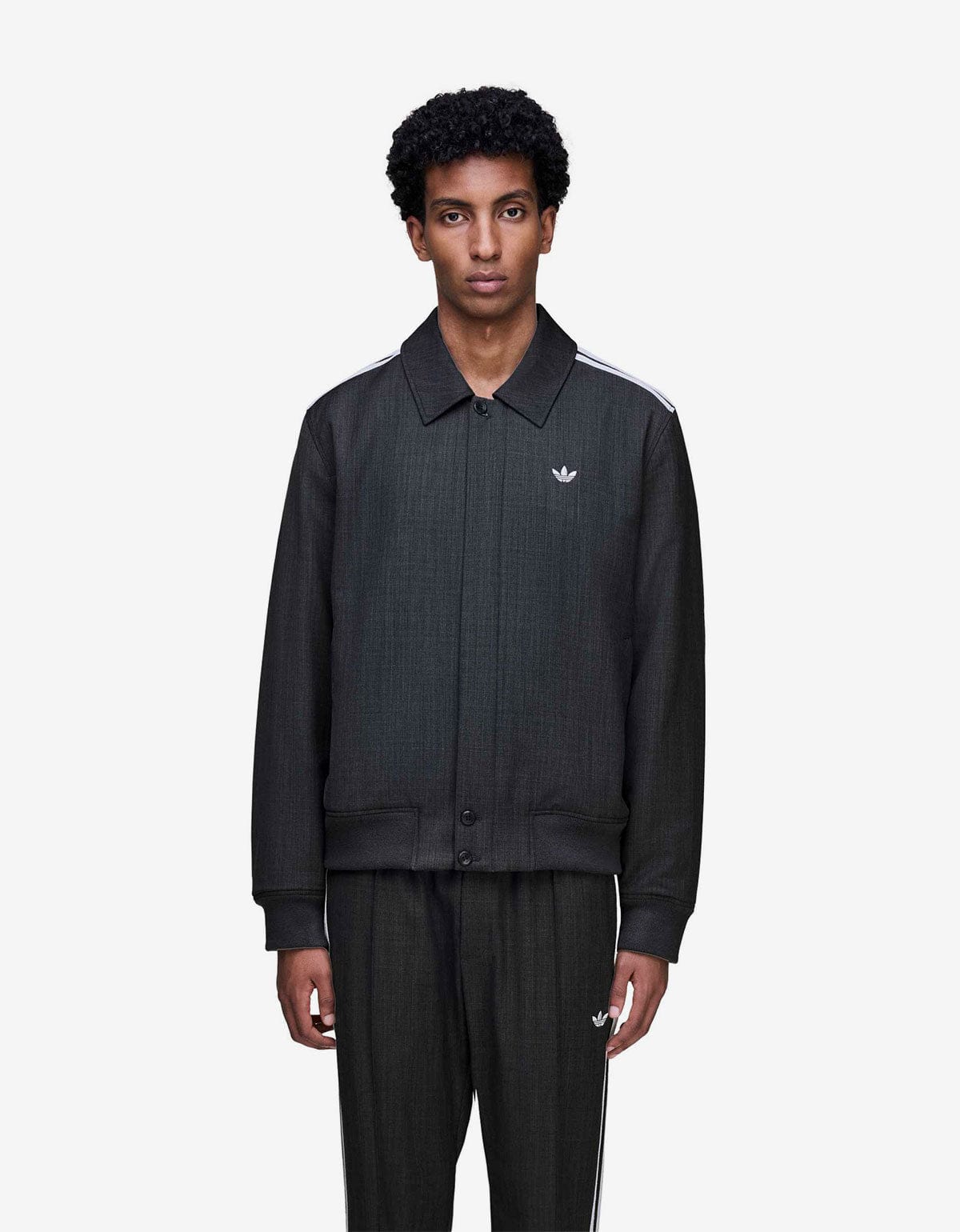 Wales Bonner x Adidas Grey Wool Blouson KB2315