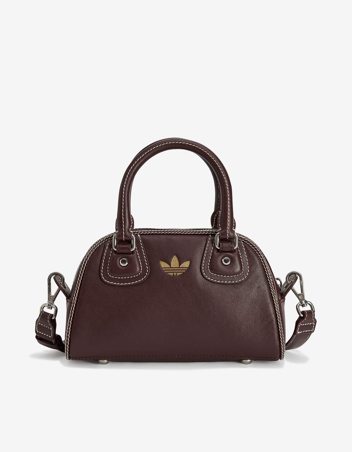 Wales Bonner x Adidas Suede Brown Bowling Bag JD1167