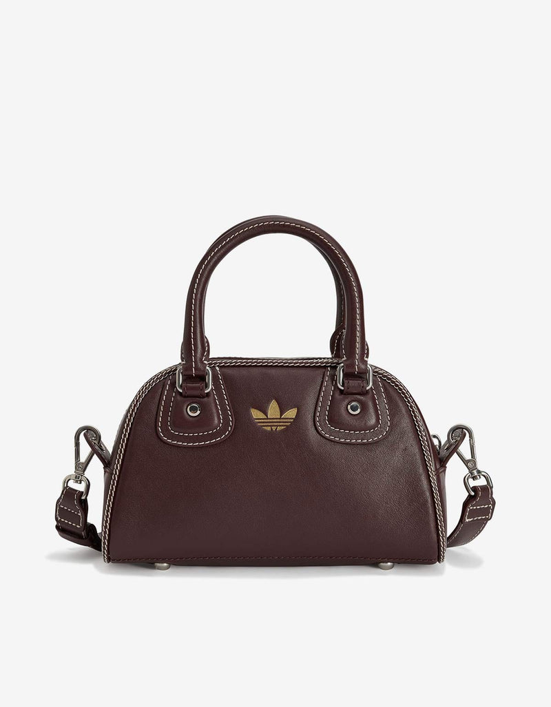 Wales Bonner x Adidas Suede Brown Bowling Bag JD1167