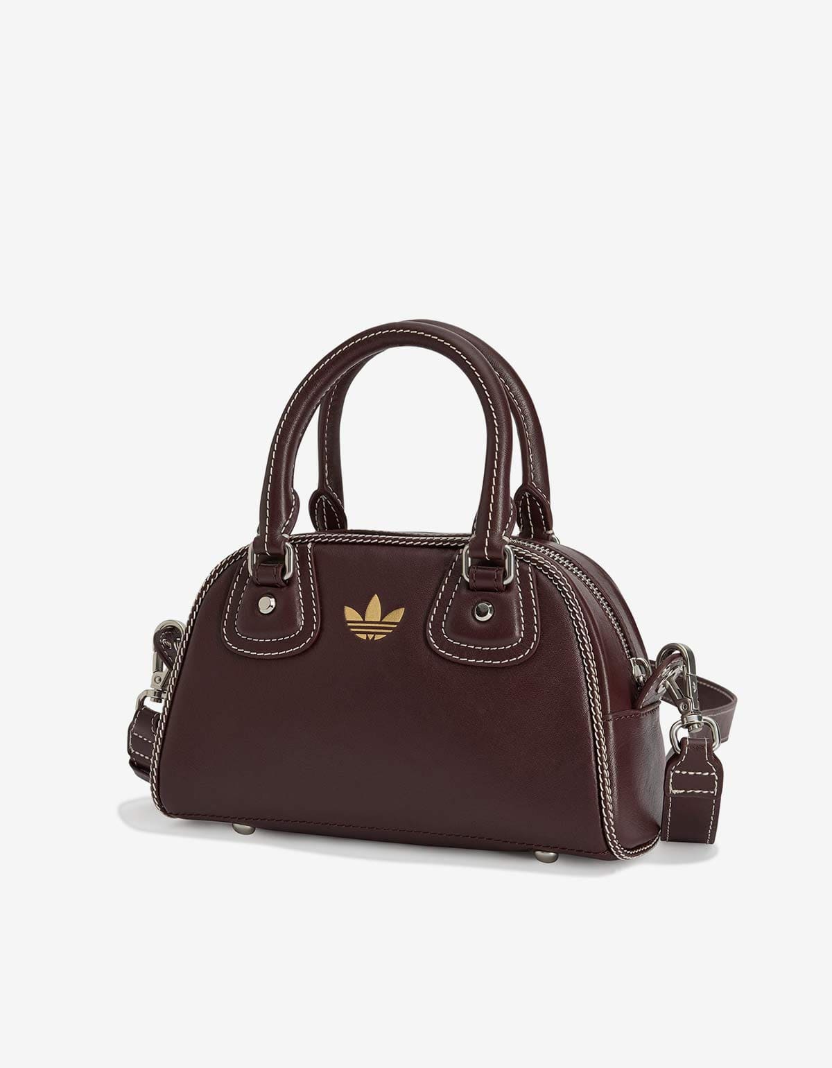 Wales Bonner x Adidas Suede Brown Bowling Bag JD1167