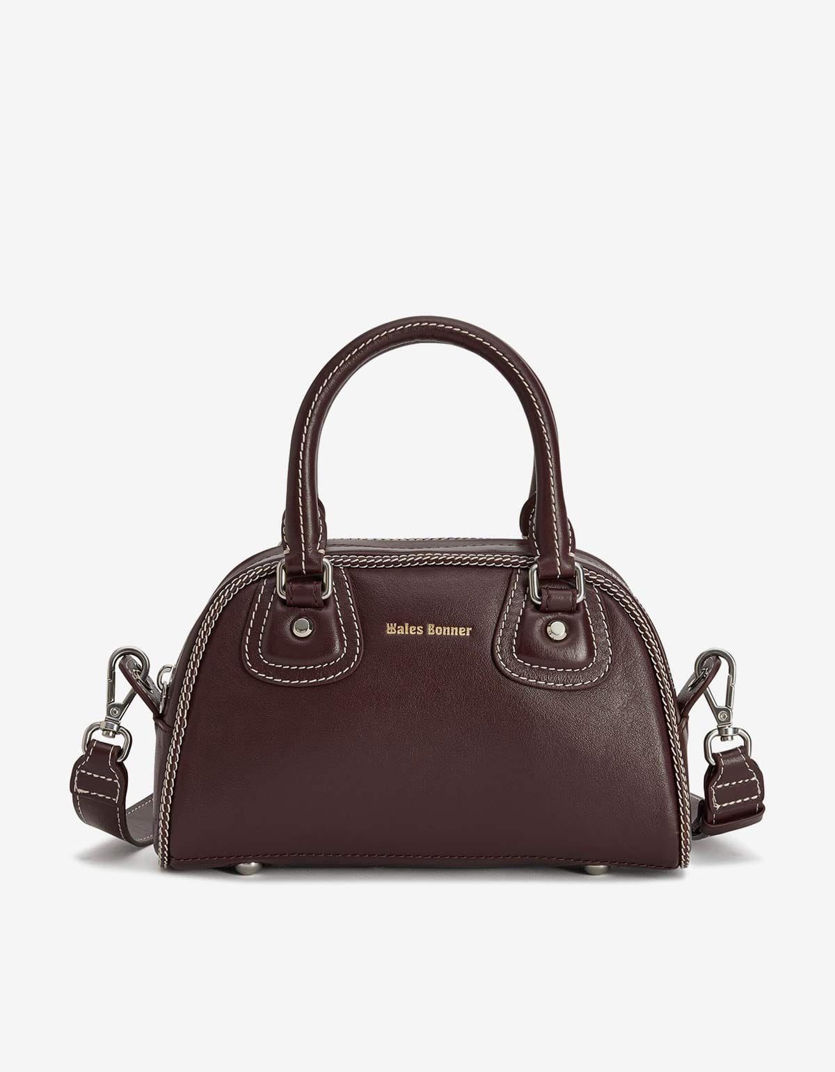 Wales Bonner x Adidas Originals Suede Brown Bowling Bag