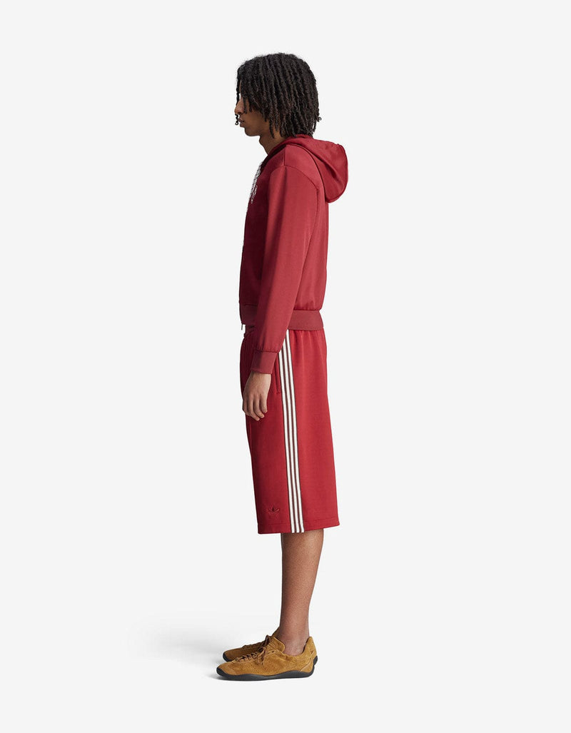 Wales Bonner Adidas Originals Collegiate Burgundy Track Shorts JM8211