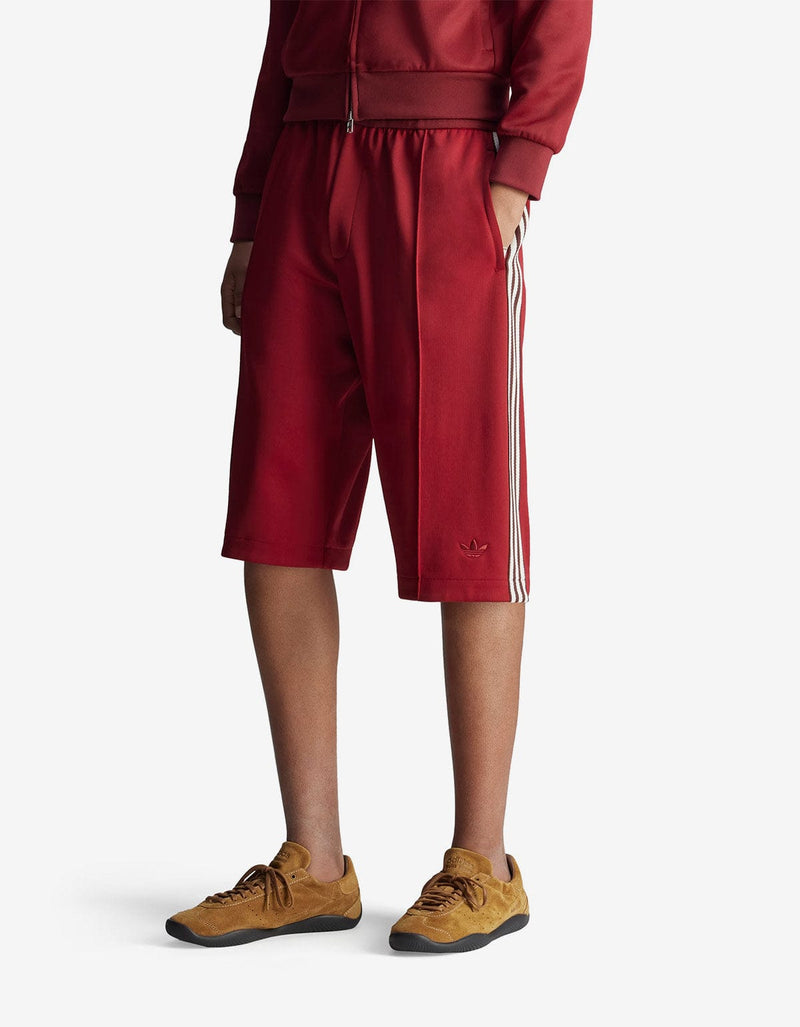 Wales Bonner Adidas Originals Collegiate Burgundy Track Shorts JM8211