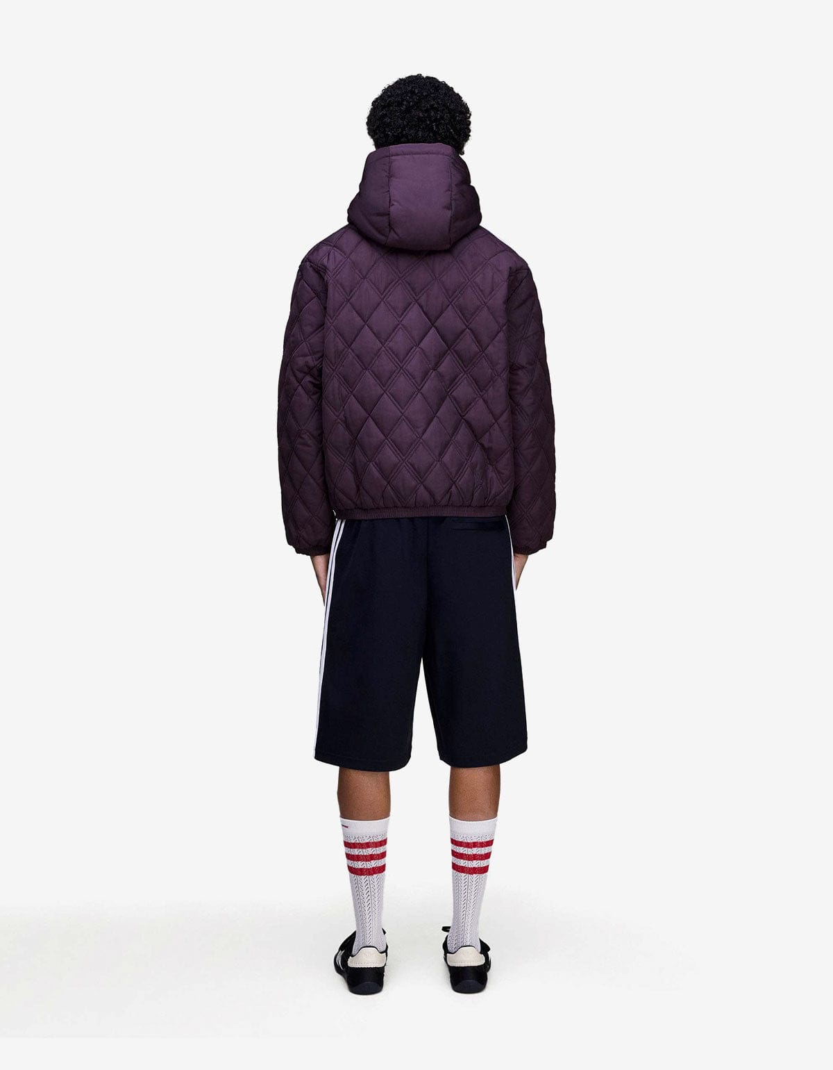 Wales Bonner x Adidas Red Quilted Jacket KE9956