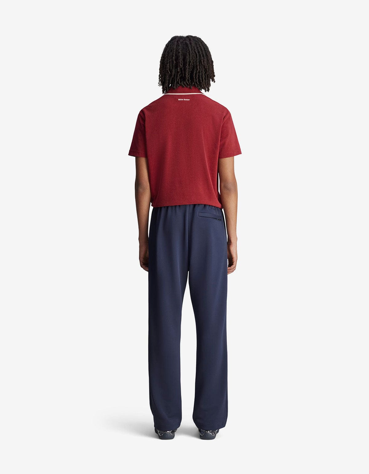 Wales Bonner Adidas Originals Blue Pique Track Pants JM8215