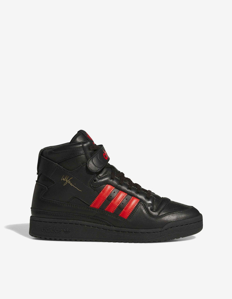 Willy Chavarria x Adidas Black Forum Trainers KK3695