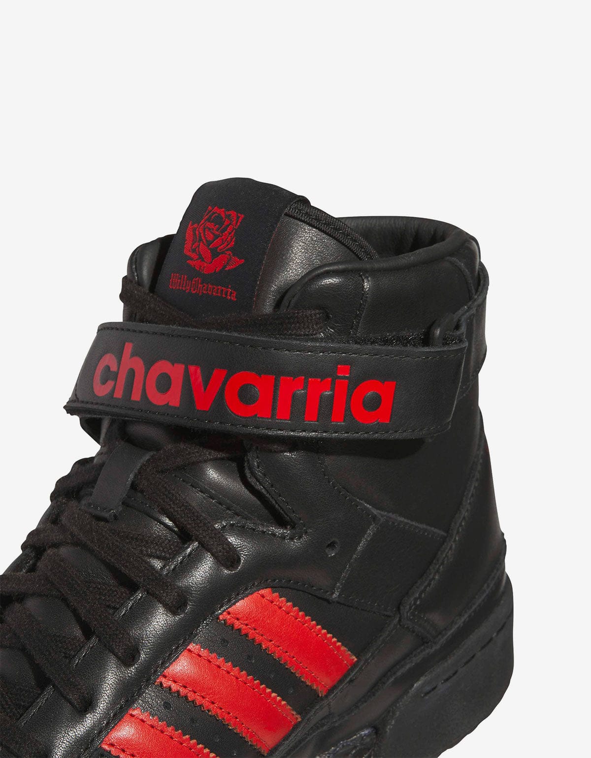 Willy Chavarria x Adidas Black Forum Trainers KK3695