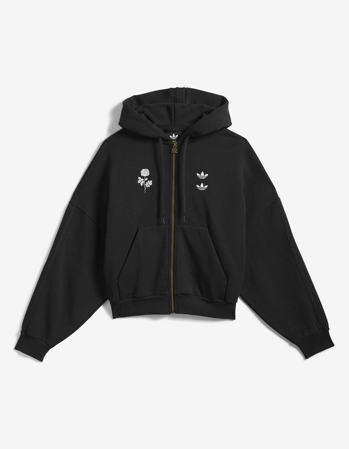 Willy Chavarria x Adidas Black Heavyeight Zip Hoodie – Zoo Fashions Willy Chavarria x Adidas Black Heavyeight Zip Hoodie – Zoo Fashions
