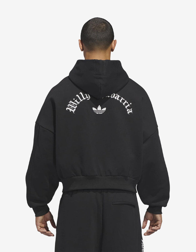 Willy Chavarria x Adidas Black Heavyeight Zip Hoodie