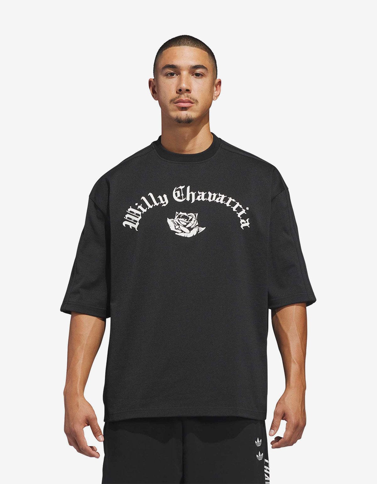 Willy Chavarria x Adidas Black Signature T-Shirt KD9354