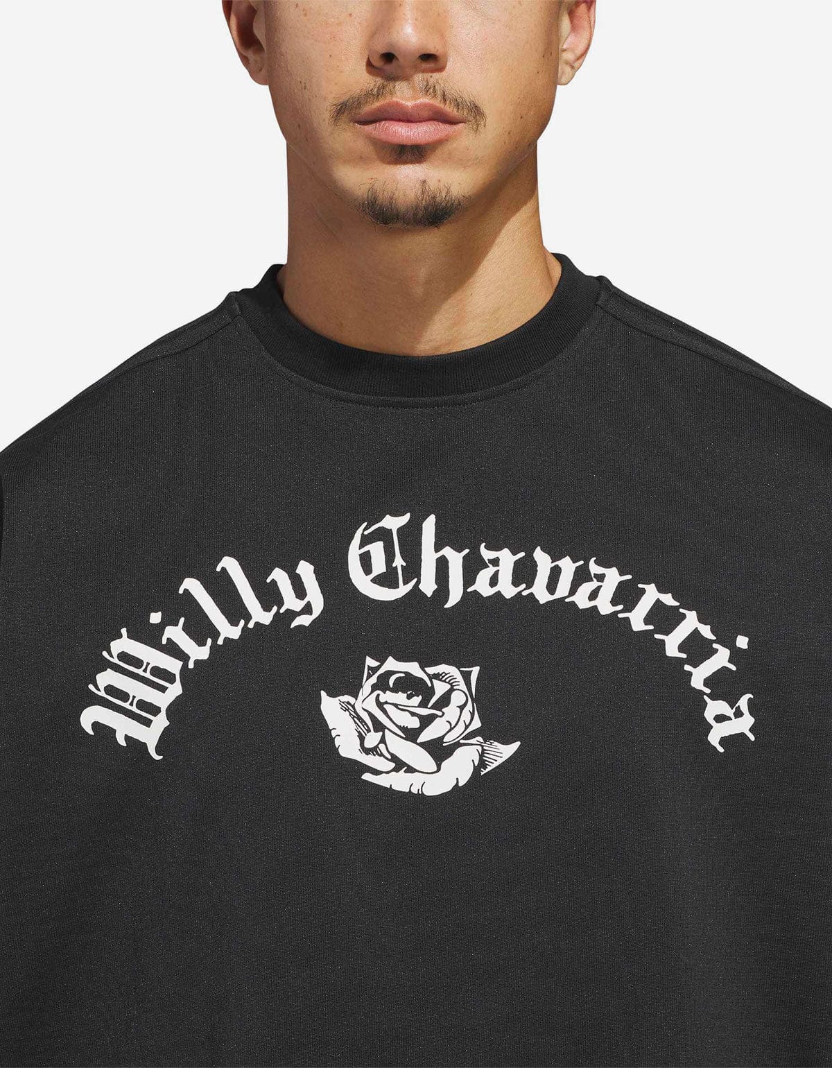 Willy Chavarria x Adidas Black Signature T-Shirt – mens designer