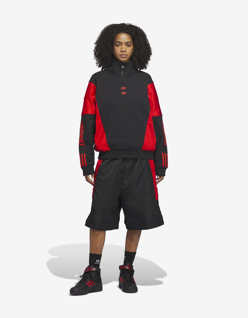 Willy Chavarria x Adidas Black Watsonville Mockneck Sweatshirt KD9347