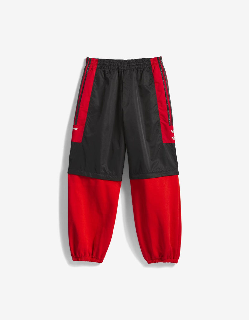 Willy Chavarria x Adidas Bllack Fleece Zip Off Pant KD9359