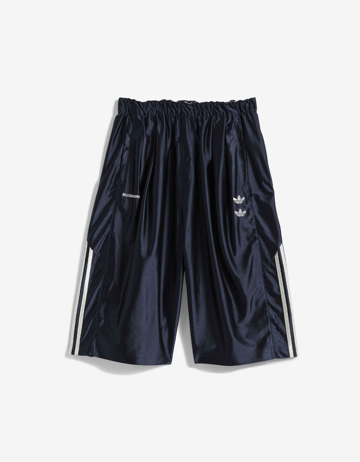 Willy Chavarria x Adidas Blue Dazzle Snap Shorts KD1800