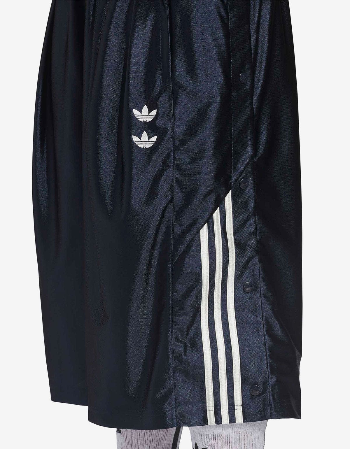 Willy Chavarria x Adidas Blue Dazzle Snap Shorts KD1800