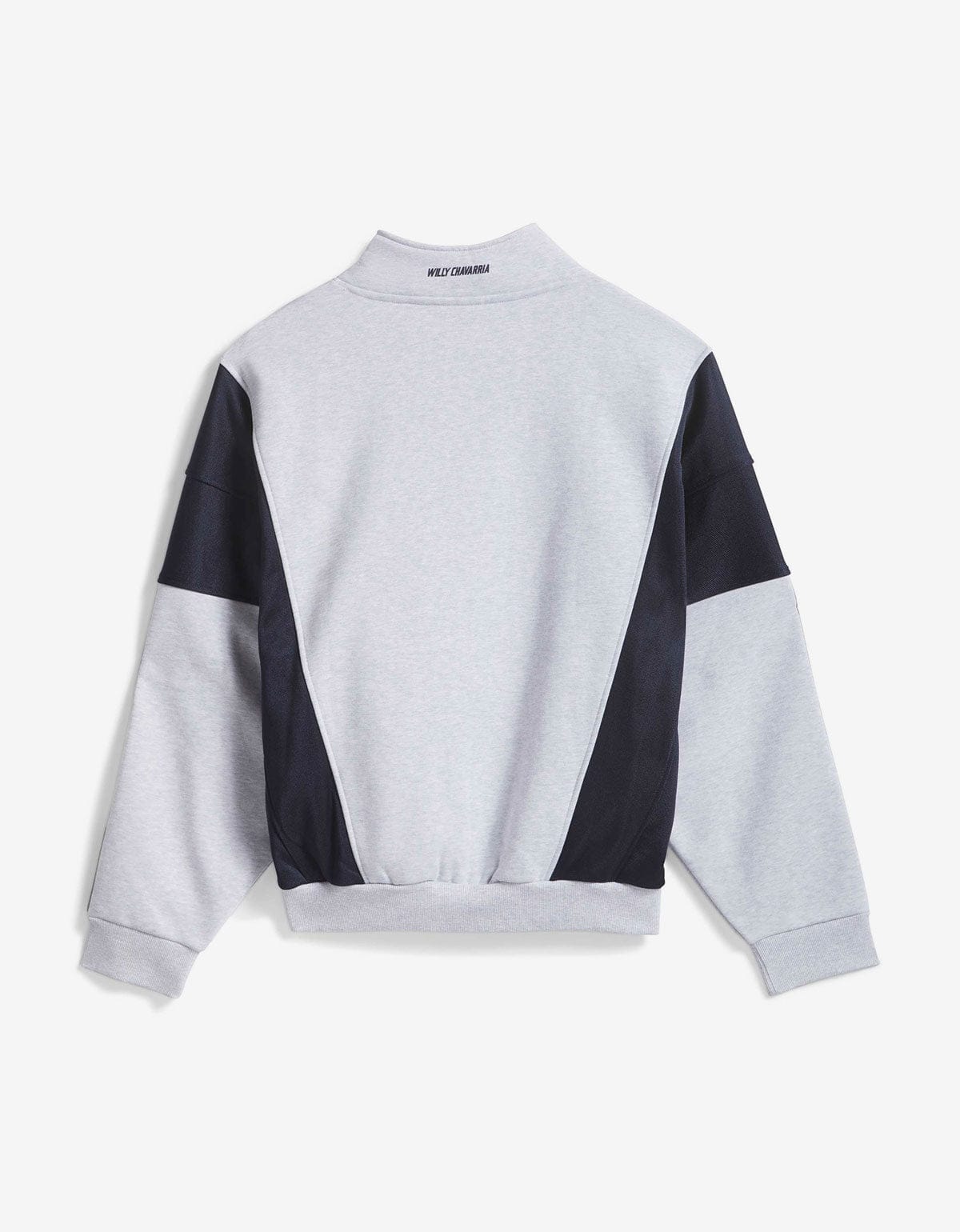 Willy Chavarria x Adidas Grey Watsonville Mockneck Jumper KD1803