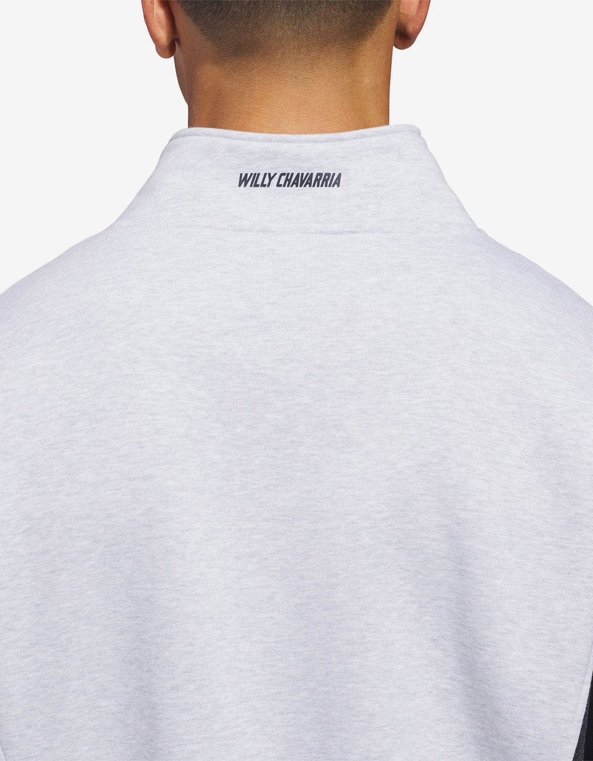 Willy Chavarria x Adidas Grey Watsonville Mockneck Jumper KD1803