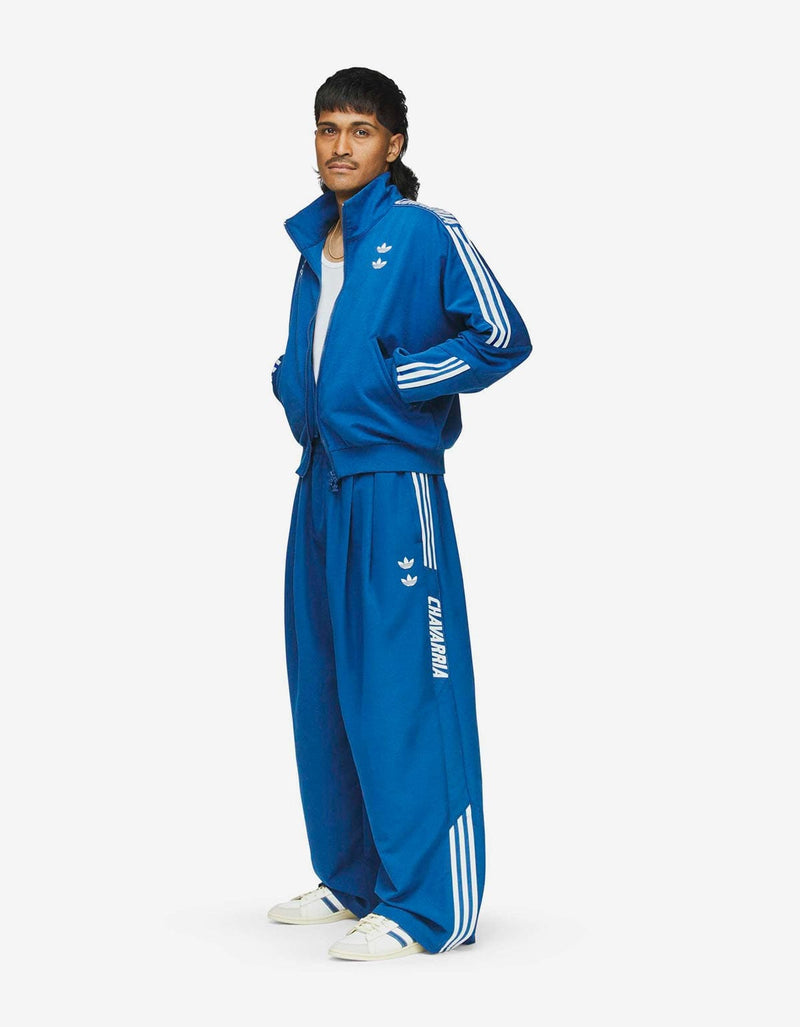 Willy Chavarria x Adidas Blue Knit Track Jacket JV8991