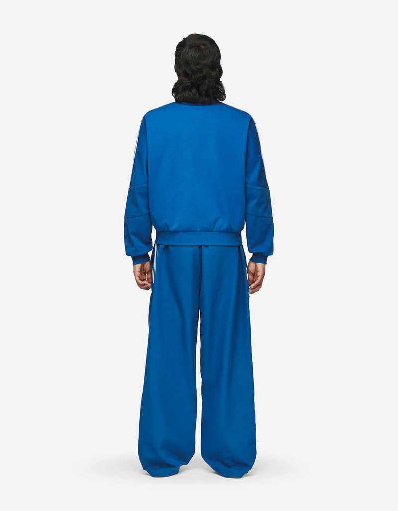 Willy Chavarria x Adidas Blue Knit Track Jacket JV8991