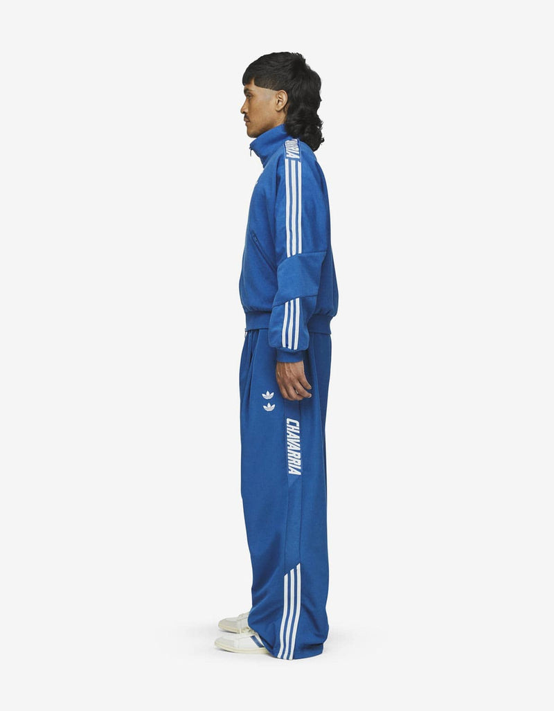 Willy Chavarria x Adidas Blue Knit Track Pant JV8992