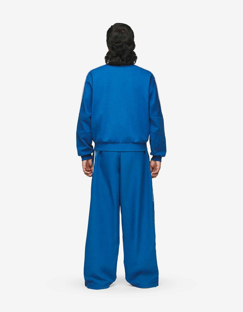Willy Chavarria x Adidas Blue Knit Track Pant JV8992