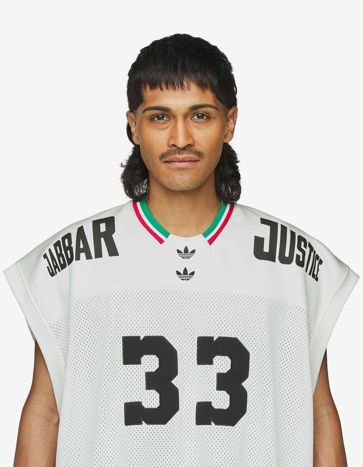 Willy Chavarria x Adidas White Basketball Jersey JV6410