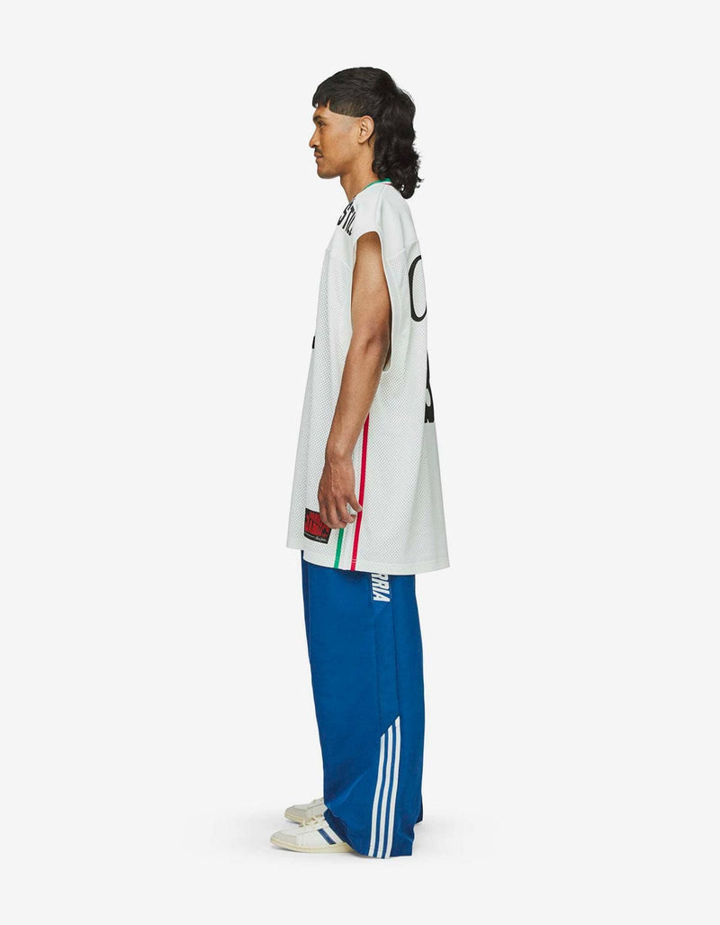 Willy Chavarria x Adidas White Basketball Jersey JV6410