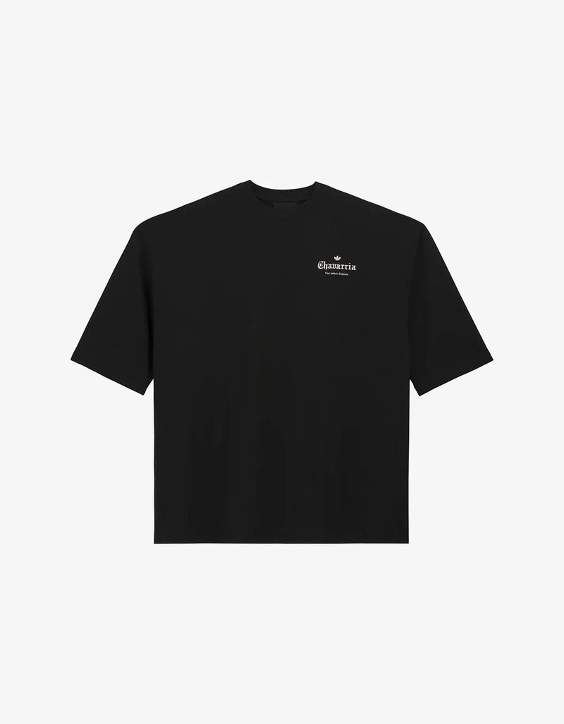 Willy Chavarria Black Logo T-Shirt KS6445