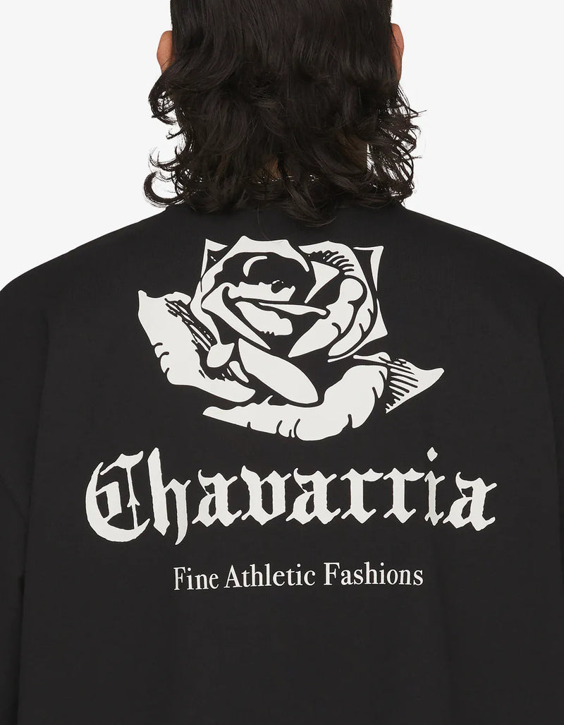 Willy Chavarria Black Logo T-Shirt – mens designer fashion London