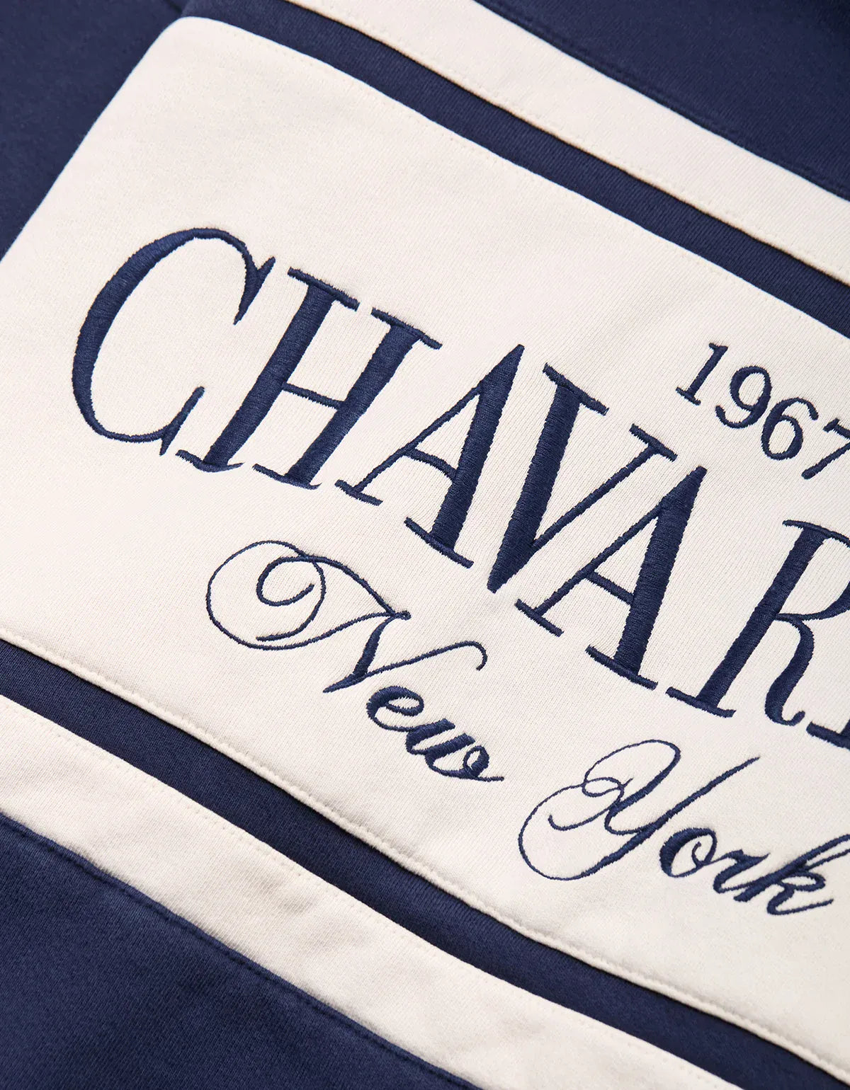 Willy Chavarria Blue Chavarria Stripe Gilroy Hoodie WCJSY0192 014