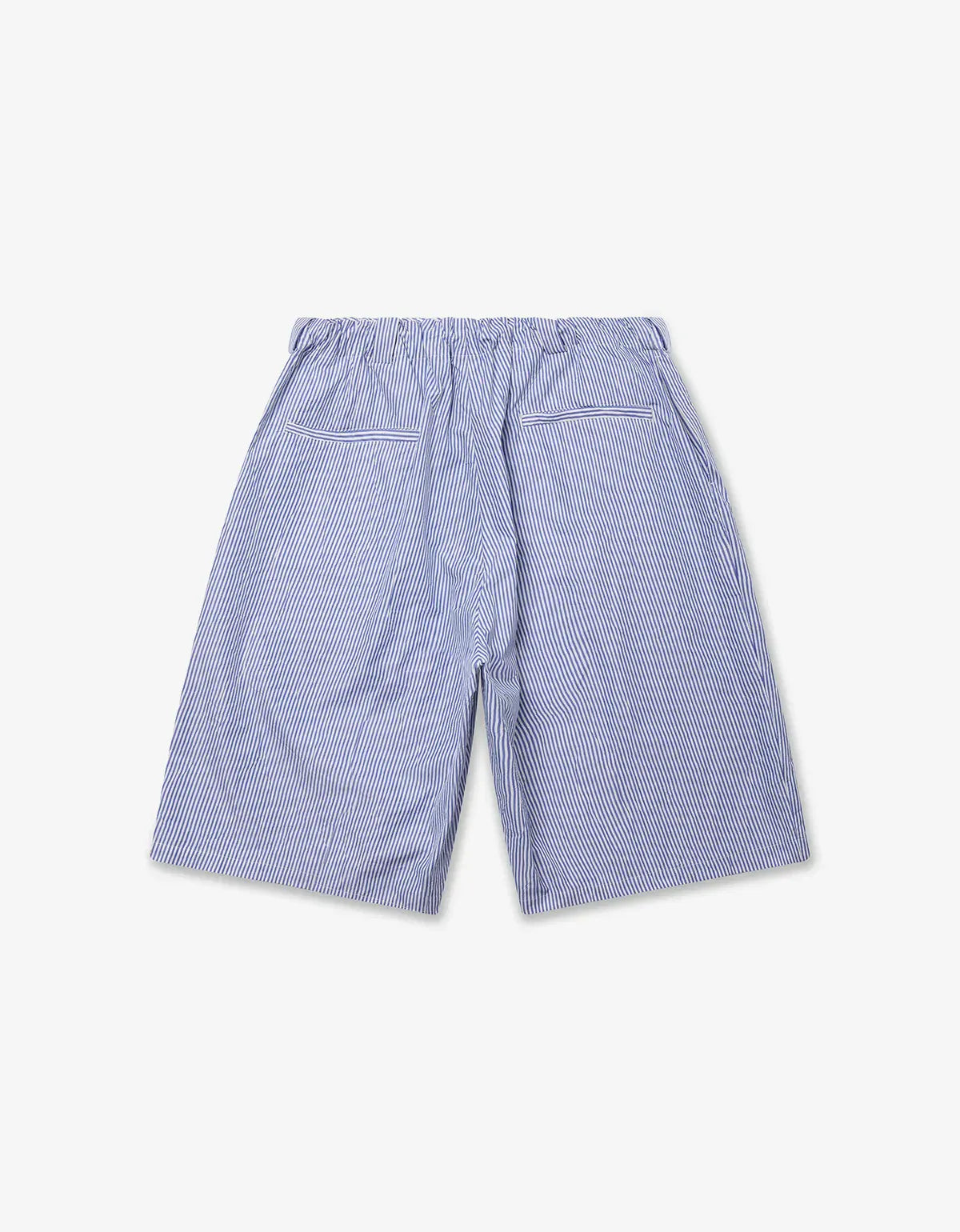 Willy Chavarria Blue Pinstripe Toluca Short WCBTM0074 084