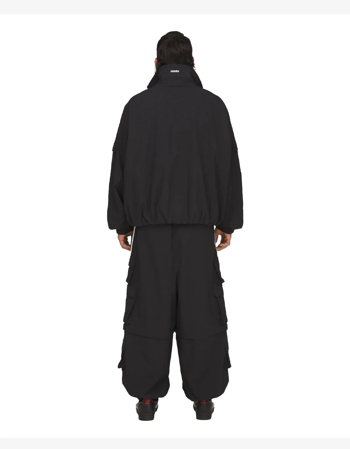 Willy Chavarria x Adidas Black Cargo Pant KS6439