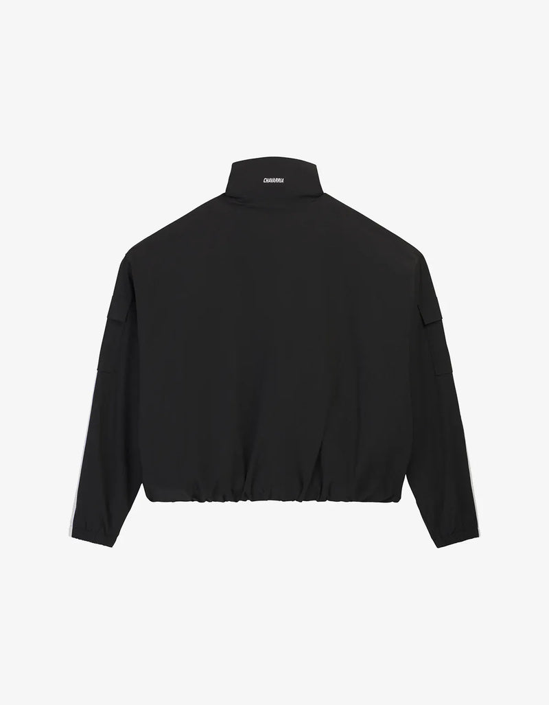 Willy Chavarria x Adidas Black Cargo Track Top – mens designer