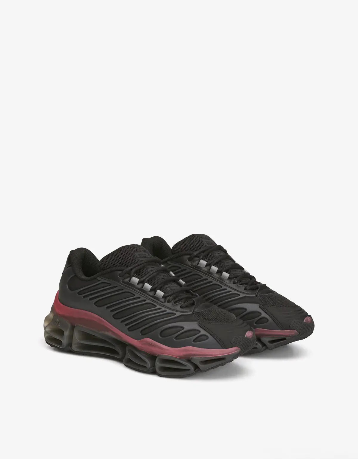 Willy Chavarria x Adidas Black Chavarria Megaride AG XL Trainers KJ2041