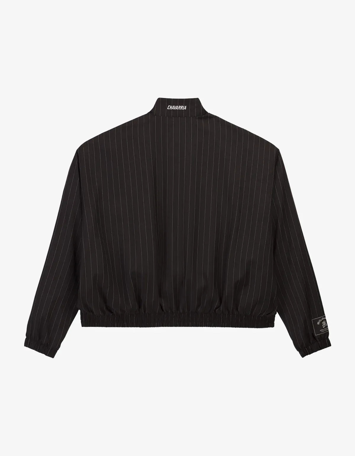 Willy Chavarria x Adidas Black Pinstripe Track Jacket KR8696