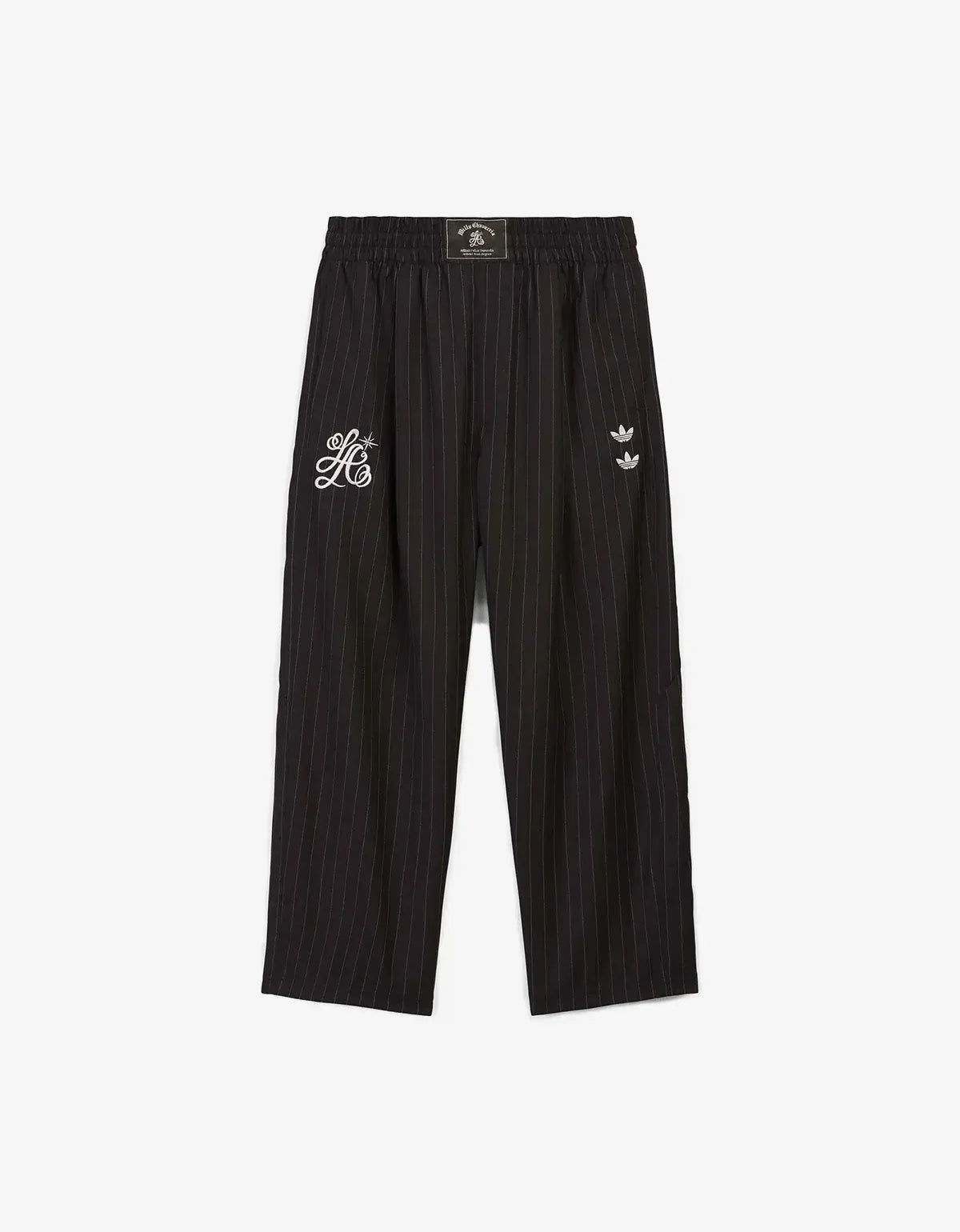 Willy Chavarria x Adidas Black Pinstripe Track Pant KR8688