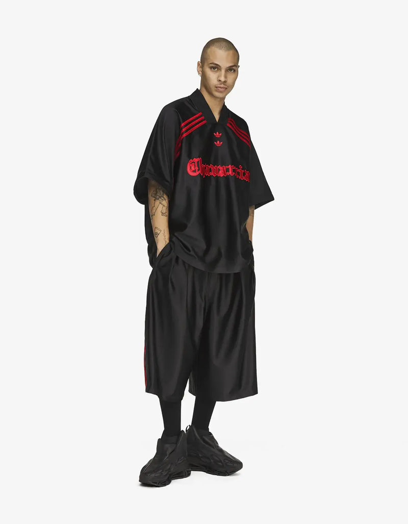 Willy Chavarria x Adidas Black Chavarria Dazzle LS Jersey – mens