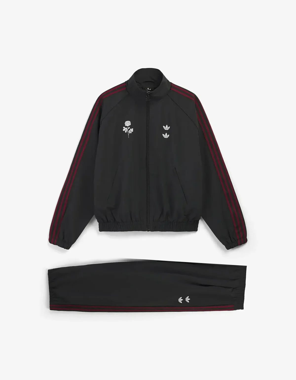 Willy Chavarria x Adidas Black Chavarria Woven Tracksuit
