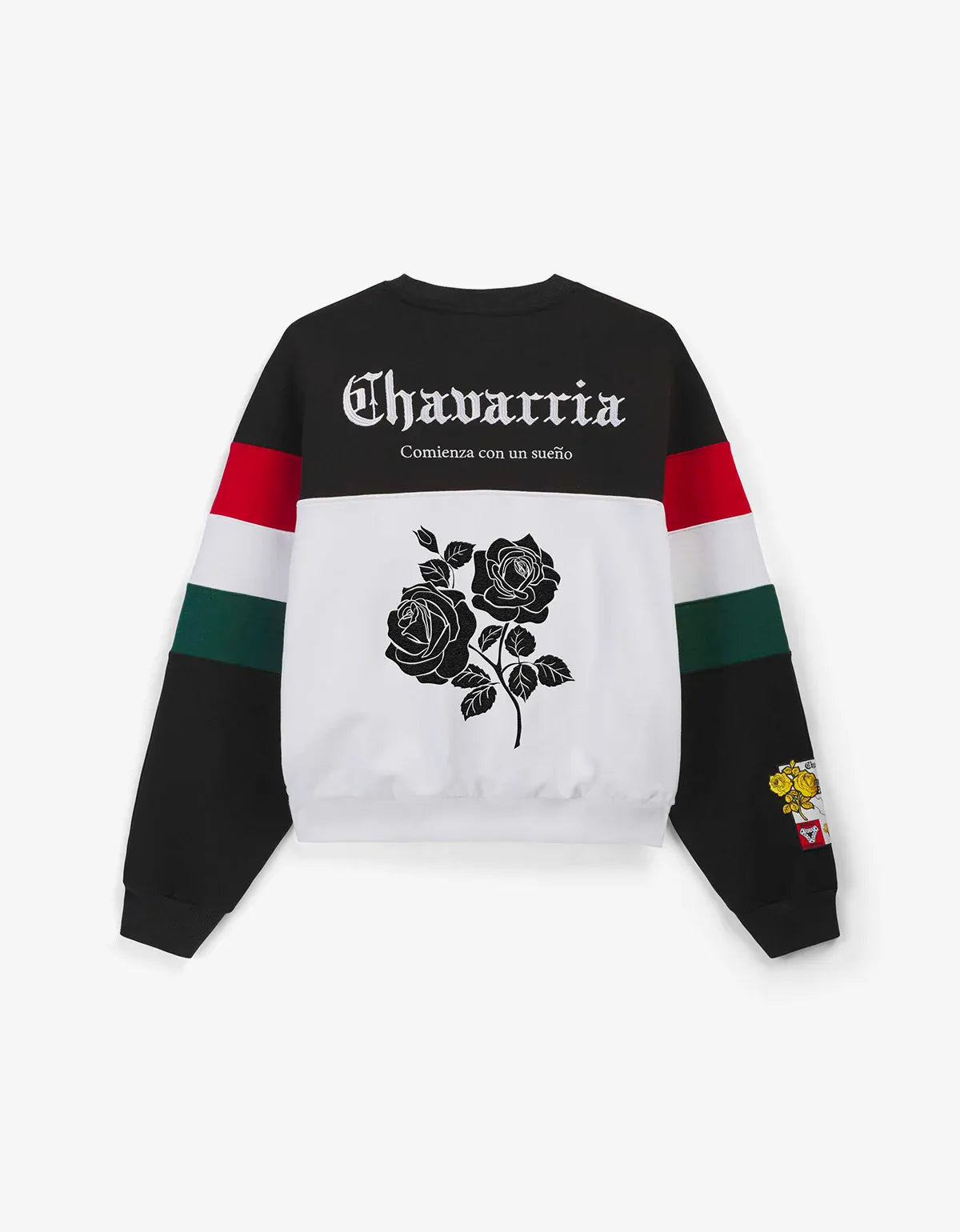Willy Chavarria x Adidas Black Fleece Crewneck Sweatshirt KV1976