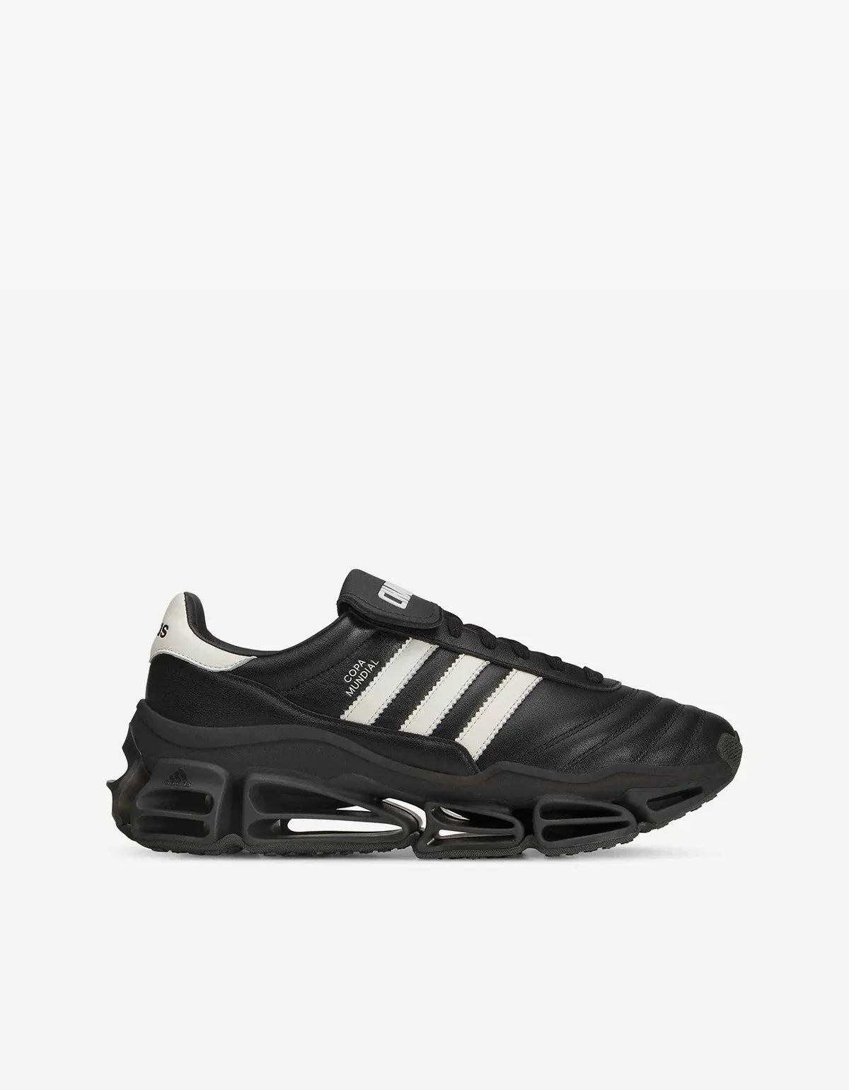 Willy Chavarria x Adidas Black Megaride Copa Trainers KZ8743 