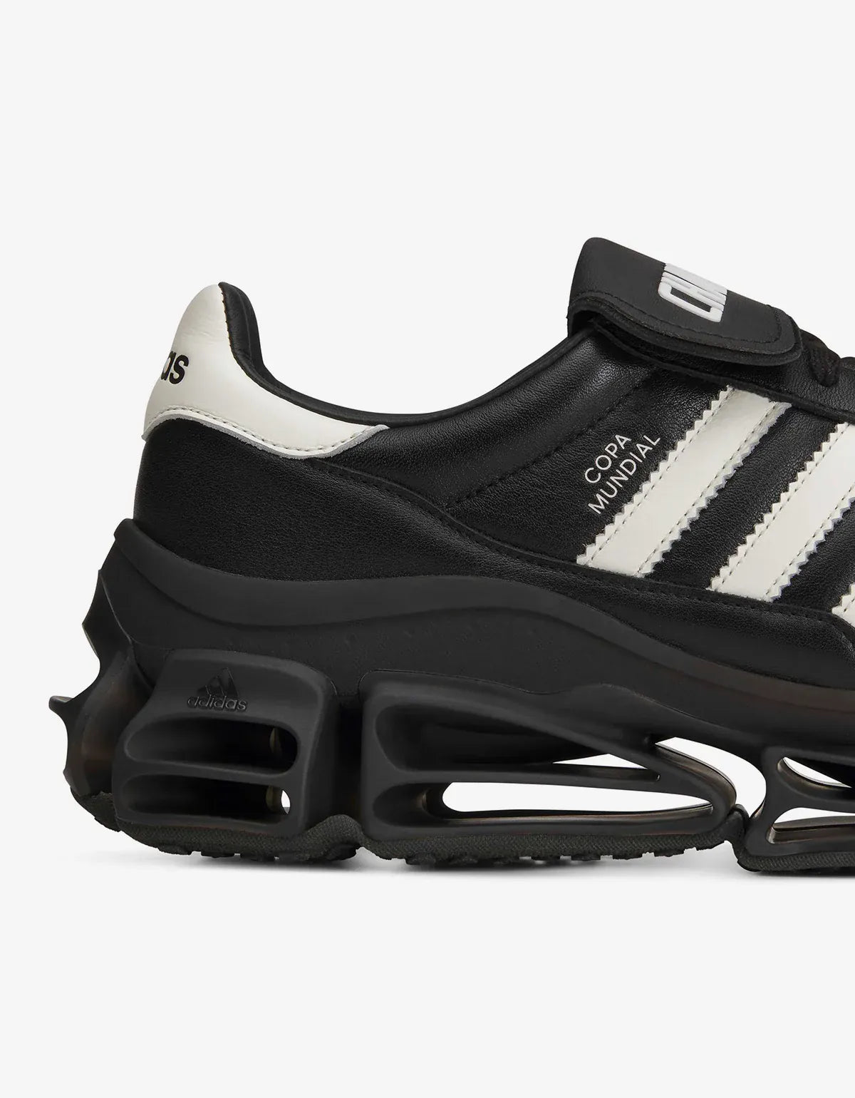 Willy Chavarria x Adidas Black Megaride Copa Trainers KZ8743 