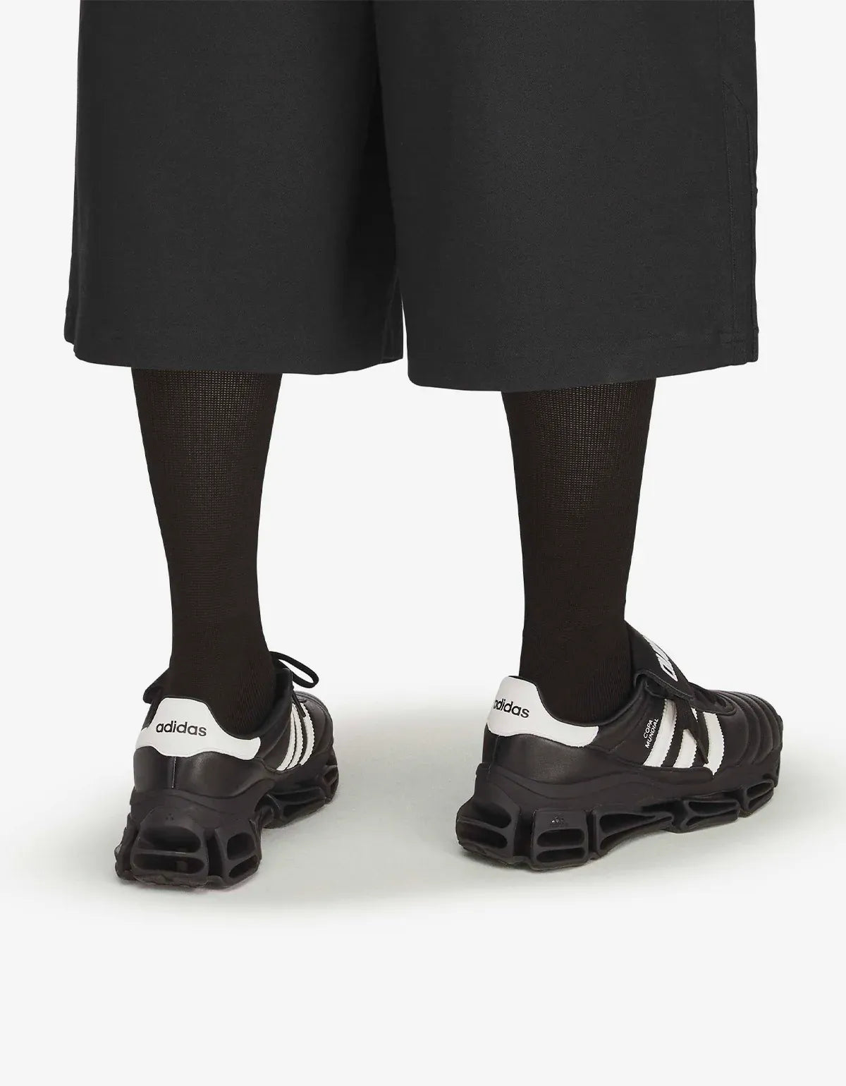 Willy Chavarria x Adidas Black Megaride Copa Trainers KZ8743 