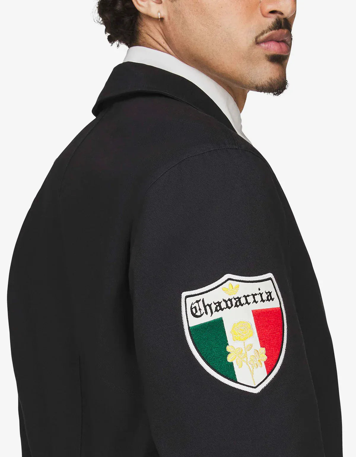Willy Chavarria x Adidas Black Players Twill Blazer Jacket KV1966