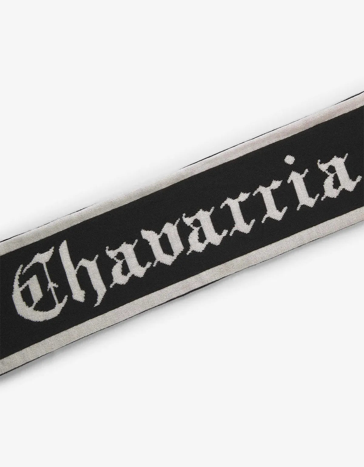 Willy Chavarria x Adidas Black Soccer Scarf KU1345
