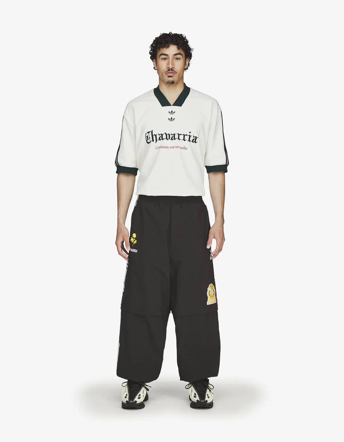 Willy Chavarria x Adidas Originals Black CDM Woven Track Pant KU7798