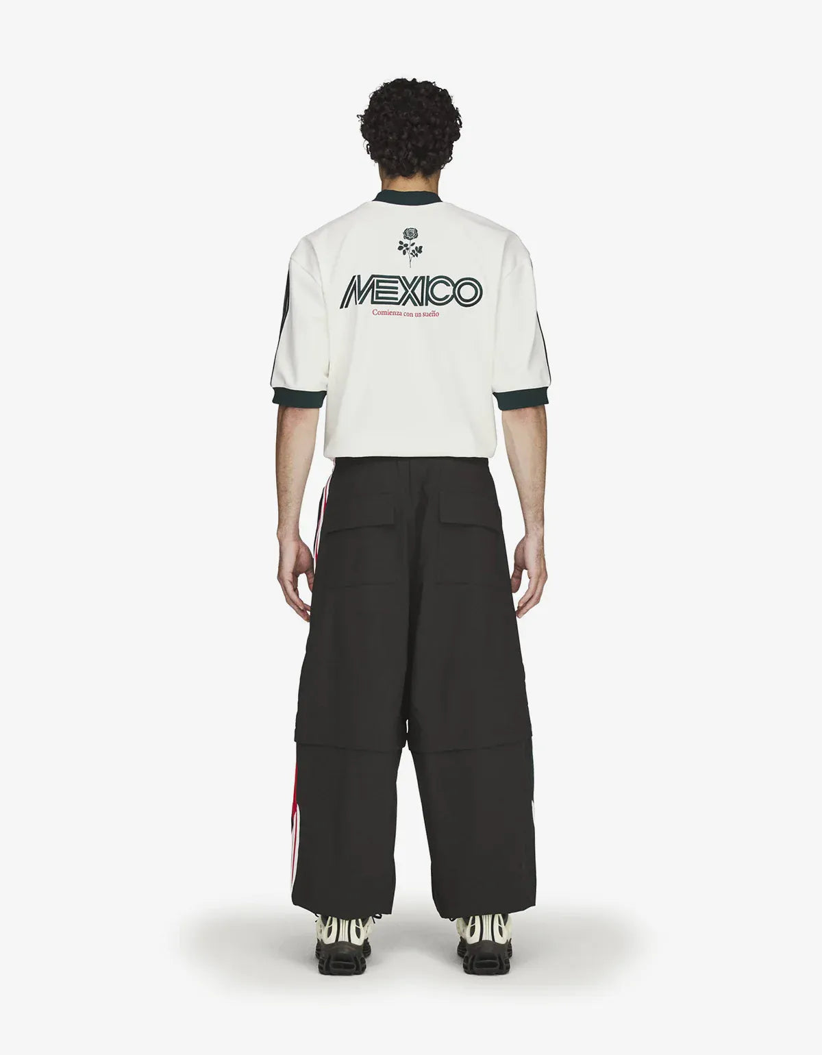 Willy Chavarria x Adidas Originals Black CDM Woven Track Pant KU7798